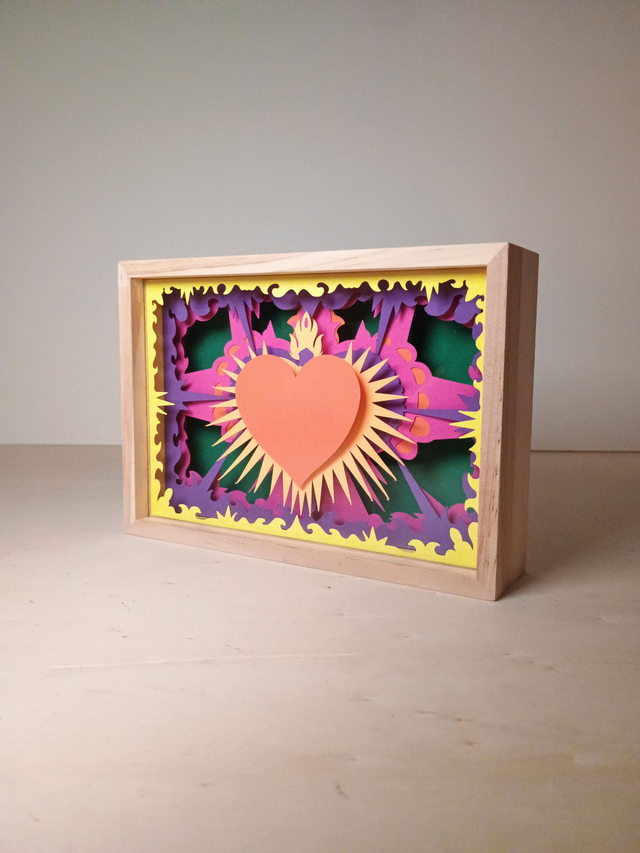 Ex-voto "Cœur sacré"