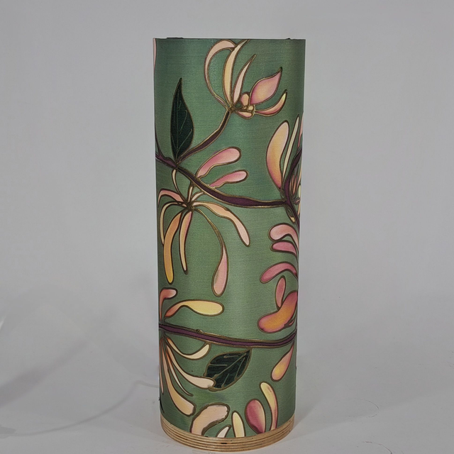 Honeysuckle silk table lamp   