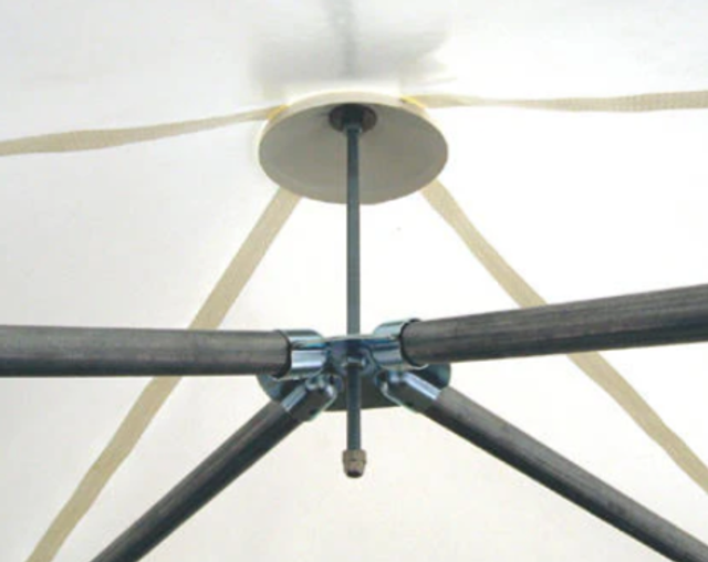 Pagoda 4 x 4 BIANCO Certificato S