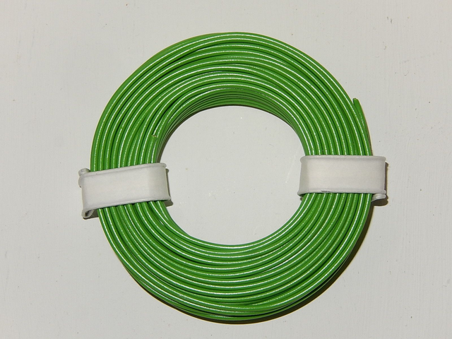 câble souple vert 0,14mm² 10ml Herkat 3612
