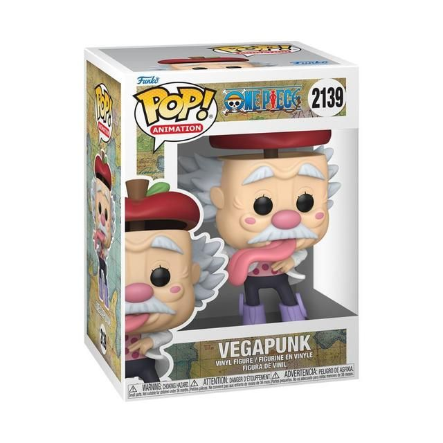 Funko One Piece POP! Animation Figure Dr. Vegapunk 9 Cm