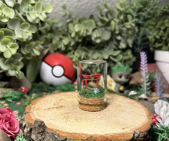 Mini Cloche - Porte Torii (portail traditionnel japonais)