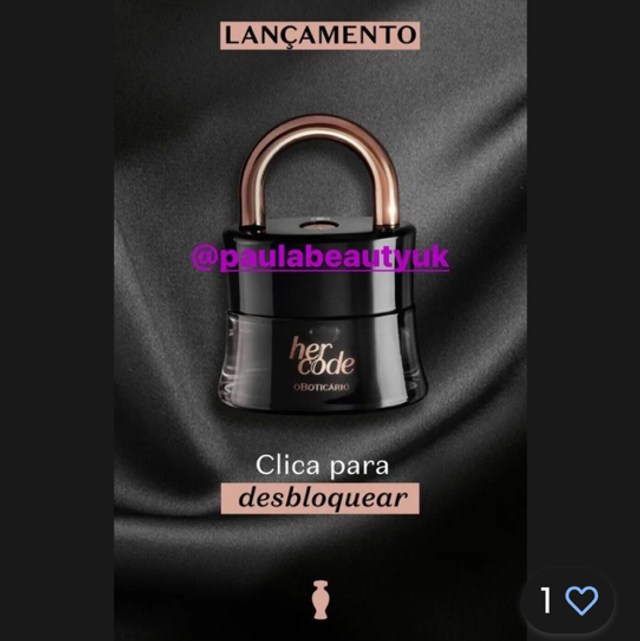 Her Code Eau de Parfum, 50ml O Boticario