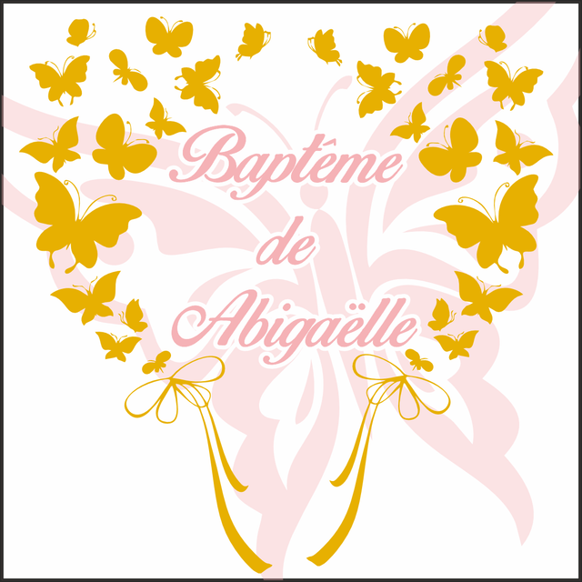 banderole 100cm x 100cm