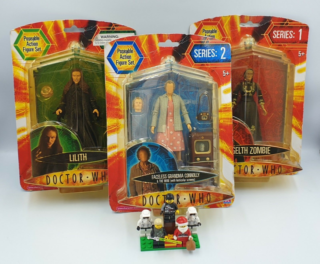 Lilith, Gelth Zombie, Faceless Grandma Connolly action figures
