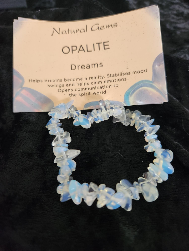 OPALITE CHIP BRACELET 