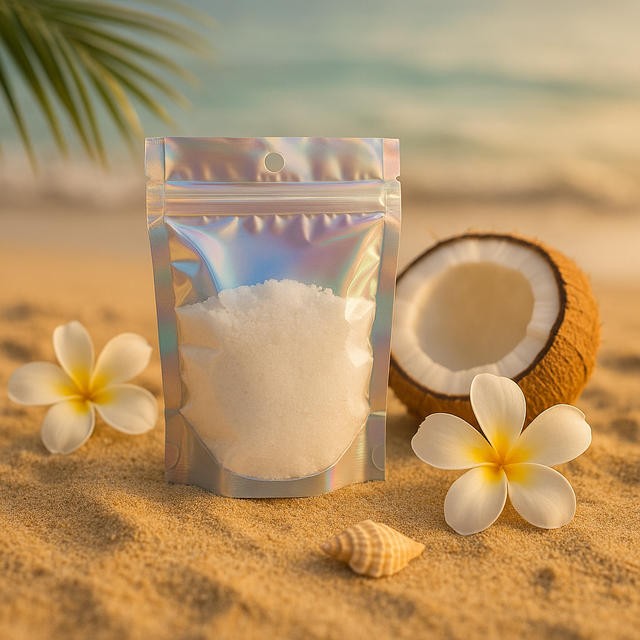 Poudre pour aspirateur monoï