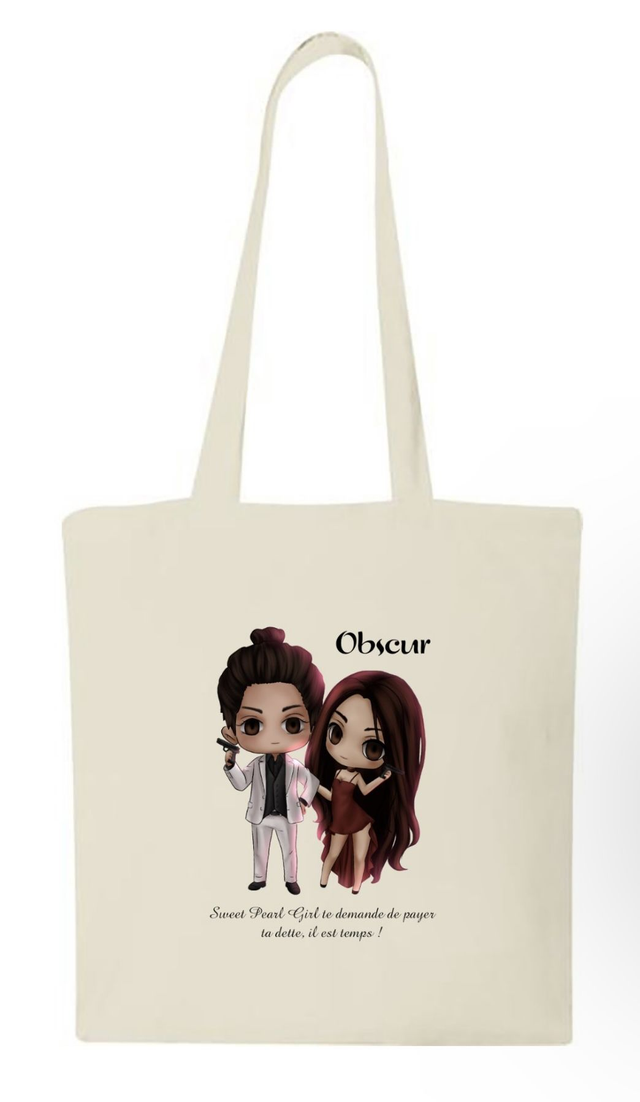 Tote bag « Chibis Obscur »