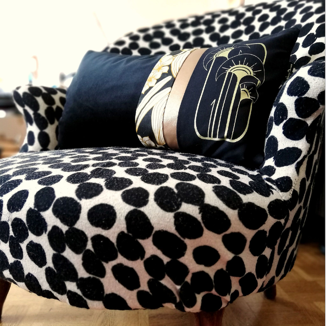 Housse de coussin Art nouveau