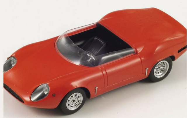 Fiat Abarth Sport Spider OT 1600 1965 Spark 1:43