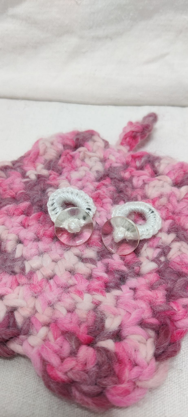 Boutons élastiques transparents