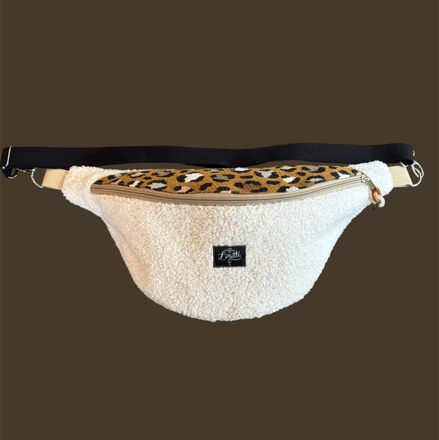 SAC BANANE LÉOPARD & BOUCLETTE