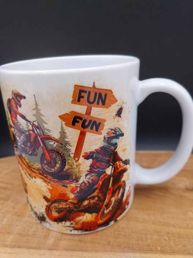 Mug  moto cross 