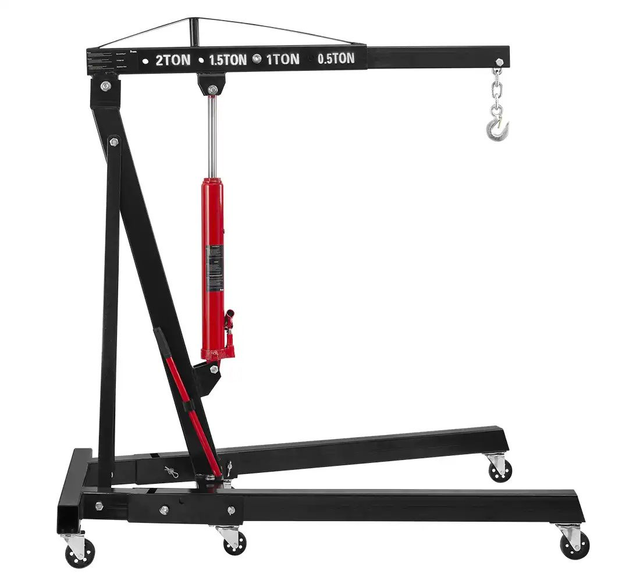 Lève-moteur de grue d'atelier 2 tonnes