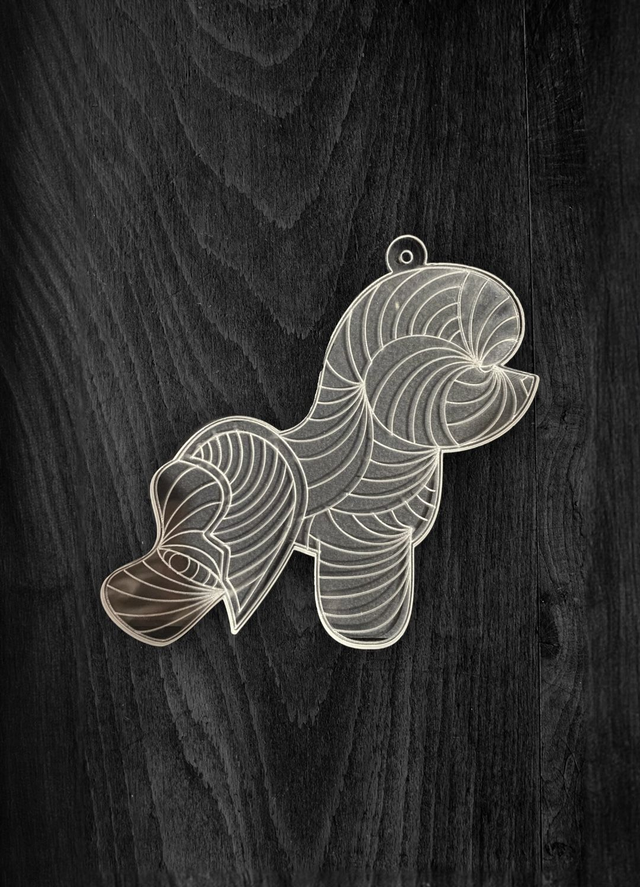 Acryl - Bichon Clear