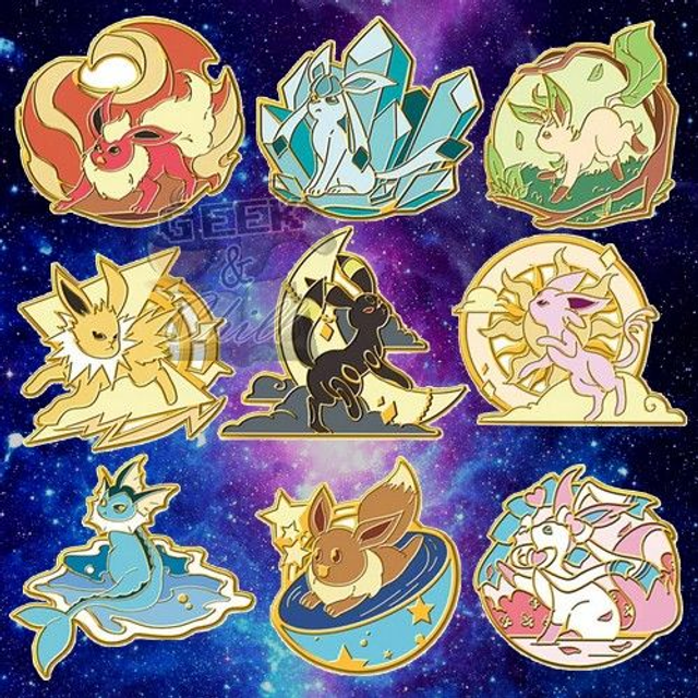 Pin&#039;s Pokémon - Evoli et compagnie