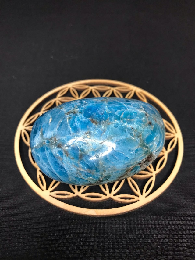 APATITE BLEUE - Galet 1 [Madagascar]