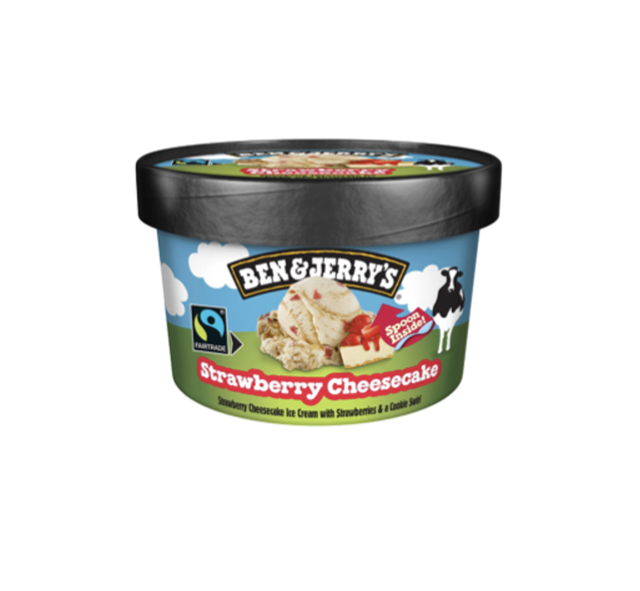 Ben & Jerry's Strawberry Cheesecake