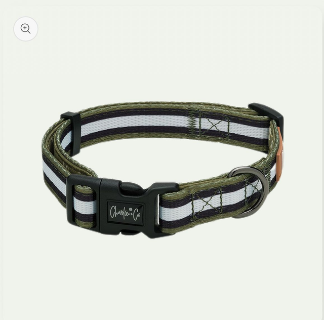 Charlie & Co Collar - Barky Khaki