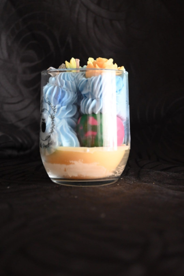 Bougie Ma Belle Pomme – (un papillon cassé)