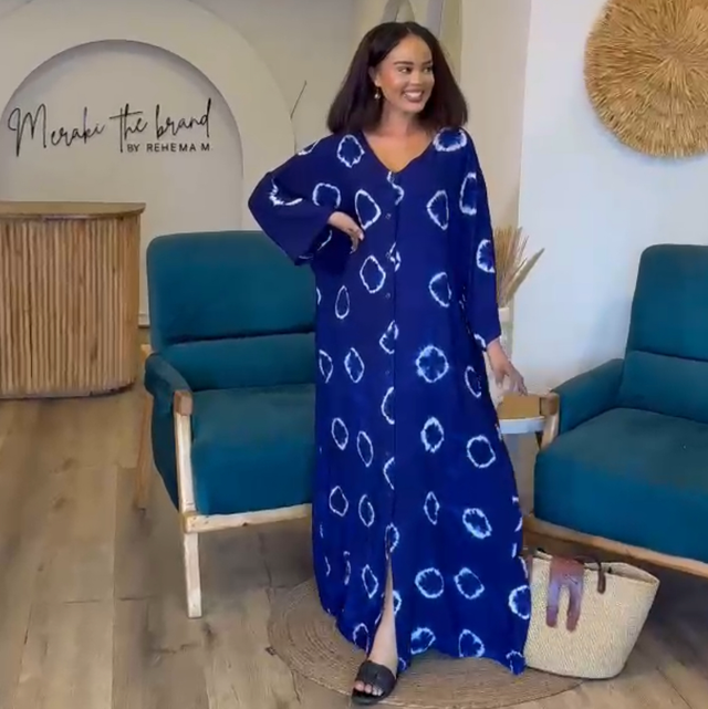 Viscose shirt dress