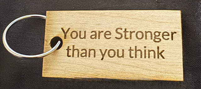 You are Stronger than you think Keyring