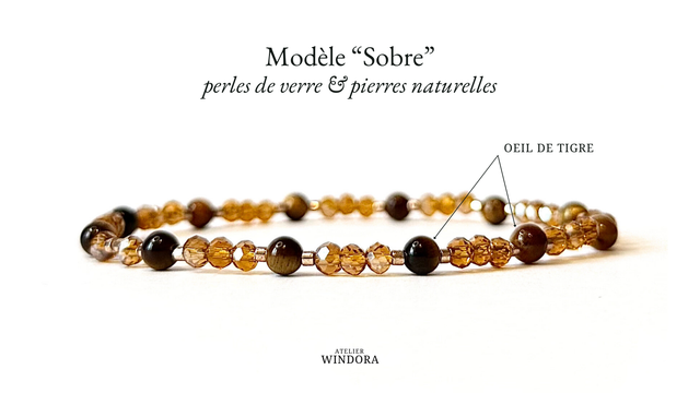 Bracelet | Oeil de Tigre - Collection | Lot de 3
