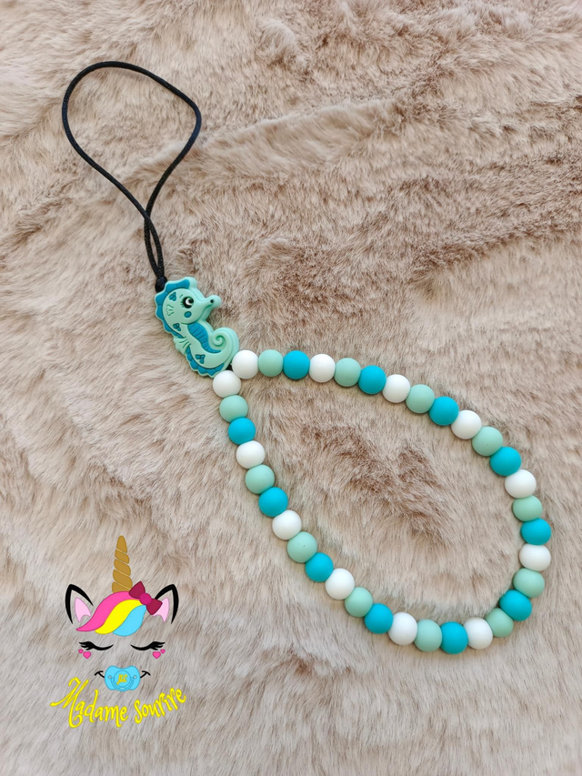 Bijou Téléphone/Sac Hippocampe 