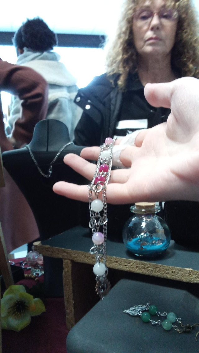 Bracelet pierre échelle