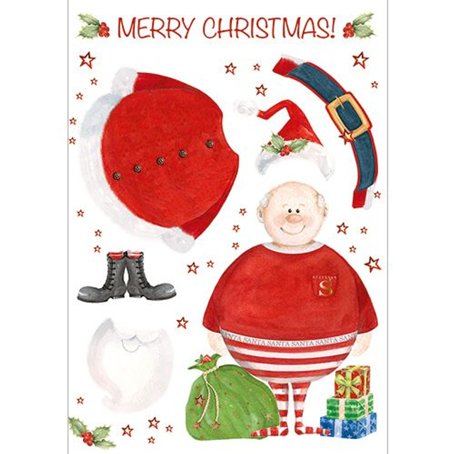 Build your own festive character