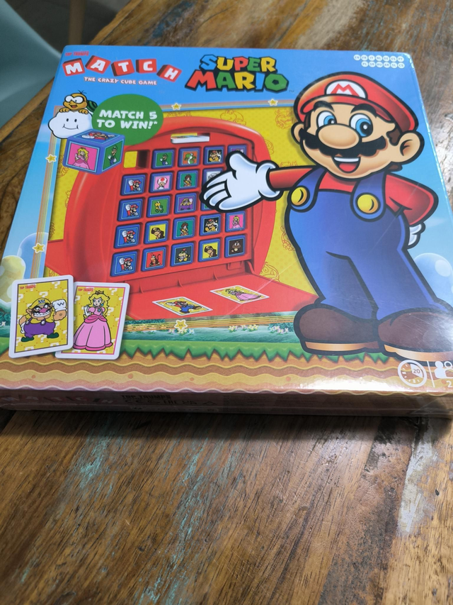 MATCH THE CRAZY CUBE GAME SUPER MARIO 