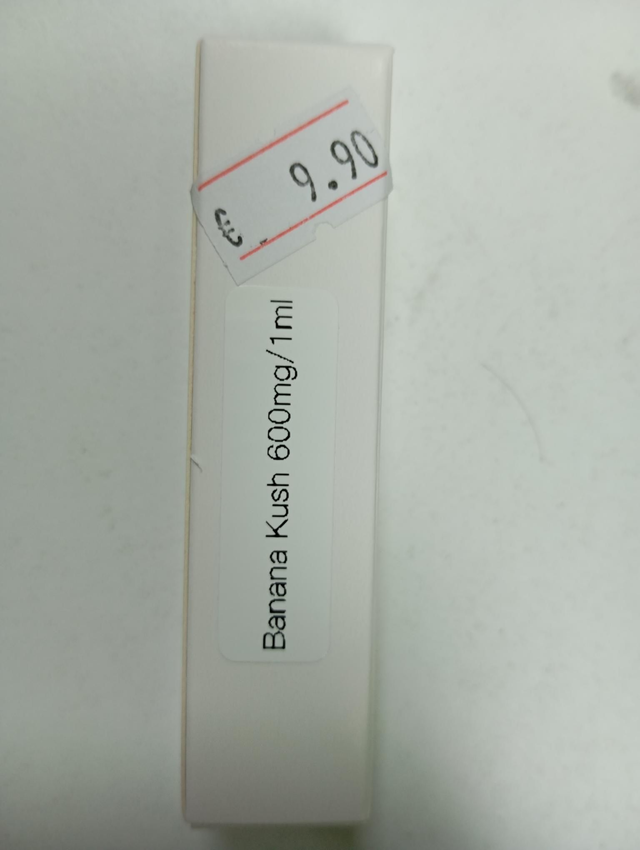 Banana Kush cartucho rosca 510 600mg/1ml