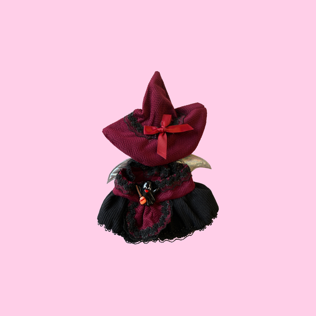 17cm Doll Costume (Little Red Witch)