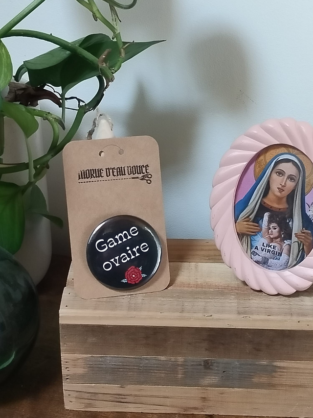 Badge &quot;Game  Ovaire&quot;