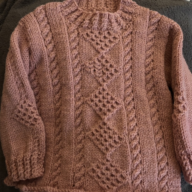Pink jumper 2-3years