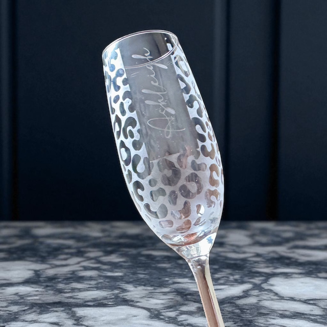 Custom etched glasses