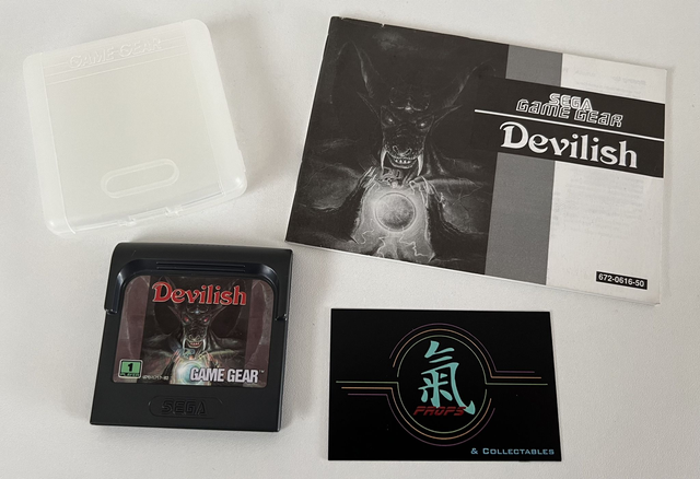 Sega Game Gear Game : Devilish * Incl. Manual *