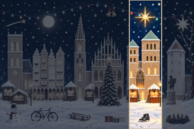 Adventsbild Reihe 5 – St.-Paulus-Dom (Tag 17–20)