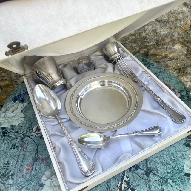 Coffret naissance/baptême RARE