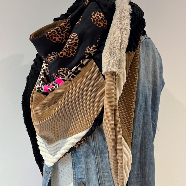 Maxi Chèche Double Patchwork 350