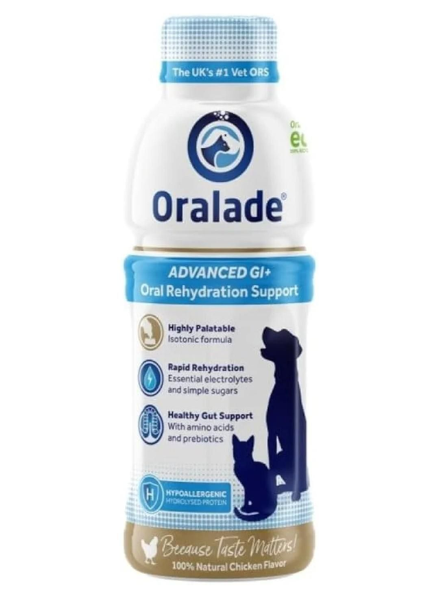 Oralade Rehydration dog and cat 500mls