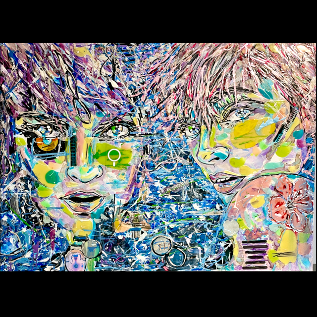 Metaverse - 100x140cm - 2023