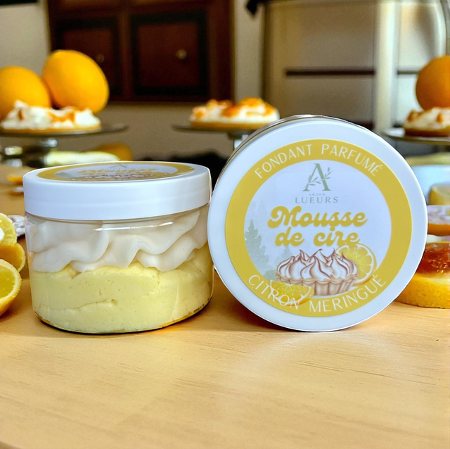 Mousse de cire Citron meringué 