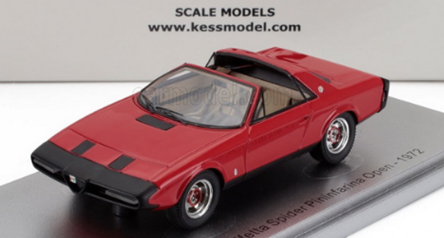 Alfa Romeo Alfetta Spider Pininfarina open Kess 1:43