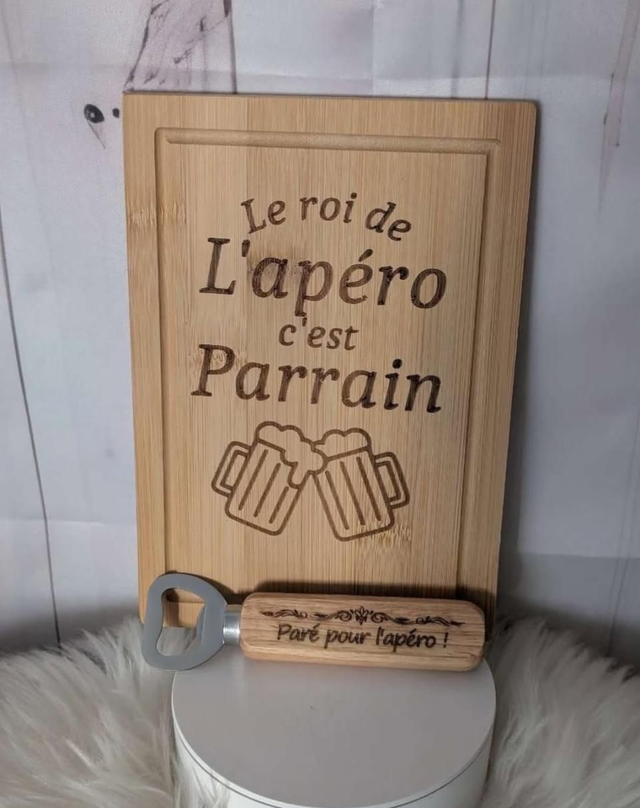 Petite planche a découper a personnalisé 