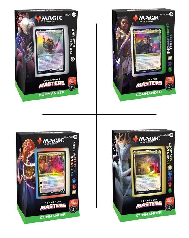 HASBRO France Deck Commander - Magic The Gathering - Masters