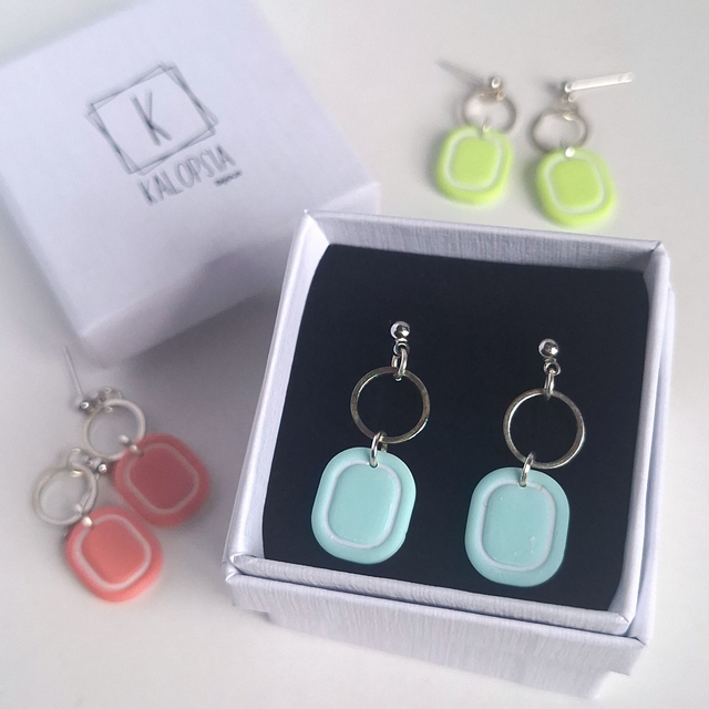 Charline - Carrés bleues 