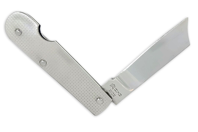 Canivete Cimo Aço Inox Total 420c Com Clip Lâmina 6,9cm