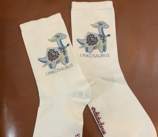 Chaussette Linkosaurus courte