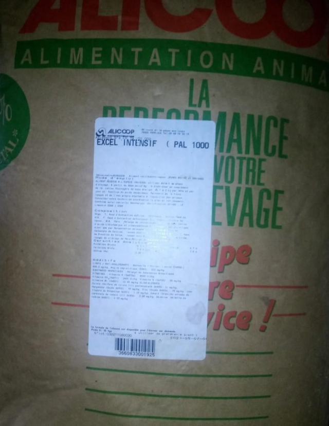 Cow granules/ excel 25kgs